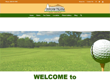 Tablet Screenshot of coyotetrailsgolfcourse.com